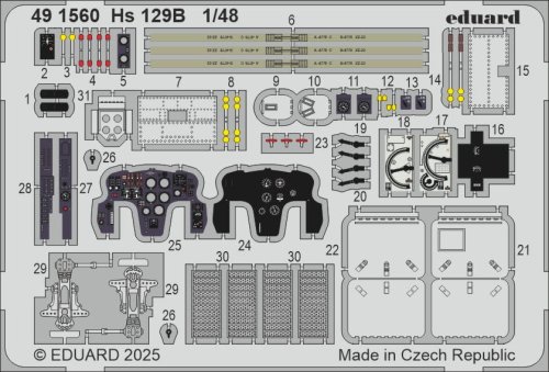 Go to product Eduard 491560 - 1:48 Hs 129B