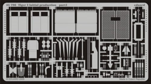 Go to product Eduard 35798 - 1:35 Tiger I initial production