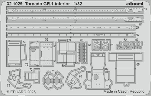 Go to product Eduard 321029 - 1:32 Tornado GR.1 interior