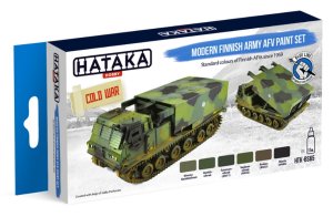 Hataka BS65 - Zestaw farb Modern Finnish Army AFV