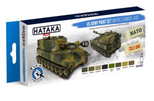 Hataka BS51 - Zestaw farb US Army MERDC camouflage