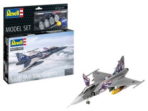 Revell 63776 - 1:72 Saab JAS-39C Gripen model with paints
