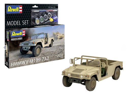 Go to product Revell 63366 - 1:35 HMMWV M109 7A2 model with paints