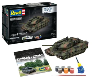 Revell 05631 - 1:35 70 Years Bundeswehr Leopard 2 A6A2 Exclusive Edition model with paints