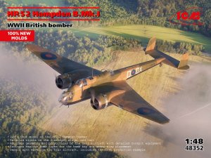 ICM 48352 - 1:48 HP.52 Hampden B.Mk.I WWII British Bomber