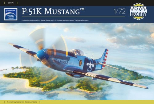 Go to product Arma Hobby 70071 - 1:72 P-51K Mustang