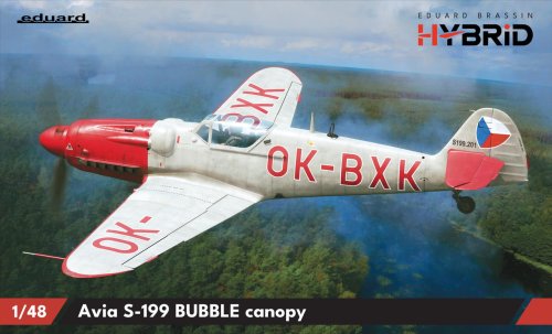 Go to product Eduard 948012 - 1:48 Avia S-199 bubble canopy