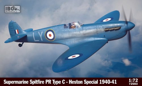 Go to product IBG 72583 - 1:72 Supermarine Spitfire PR Type C Heston Special 1940-41