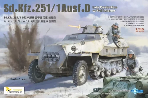 Go to product Vespid Models SP8001 - 1:35 Sd.kfz.251/1 Ausf.D Late Production w/ Full Interior