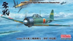 Fine Molds FZ04 - 1:48 IJN A6M5a Carrier Fighter Zero Model 52 Ko - Nakajima Production