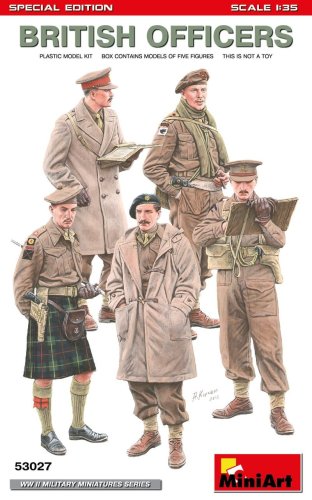 Go to product Miniart 53027 - 1:35 British Officers Special Edition
