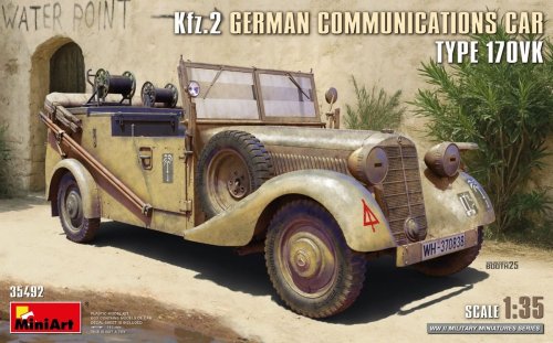 Go to product Miniart 35492 - 1:35 Kfz.2 German Communications Car Type 170VK