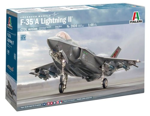 Go to product Italeri 2836 - 1:48 F-35A Lightning II CTOL Version