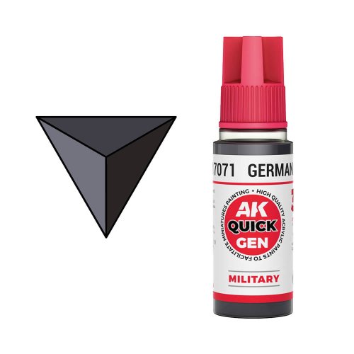 Go to product AK Interactive 17071 - Quick Gen paint German Grey 18 ml