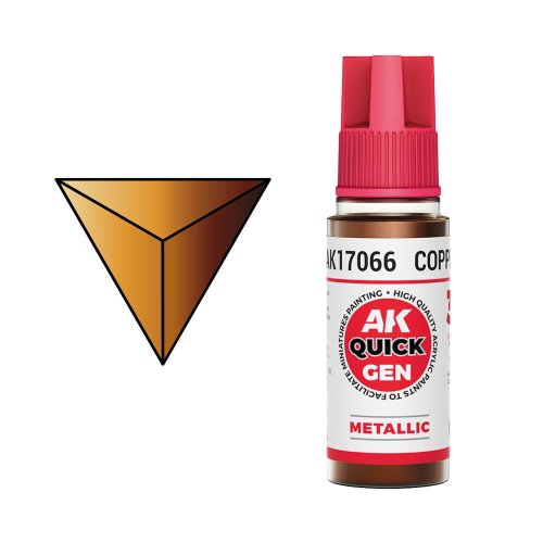 Go to product AK Interactive 17066 - Quick Gen paint Copper 18 ml