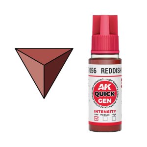 AK Interactive 17056 - Quick Gen paint Reddish Flesh 18 ml