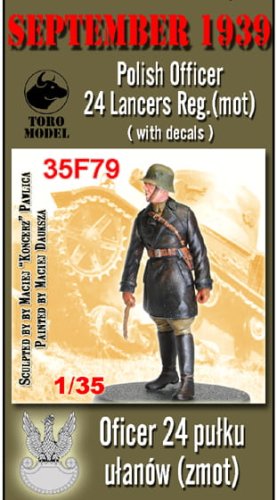 Go to product TORO MODEL 35F79 - 1:35 September 1939 Polish officer 24th Lancers Reg.(mot)