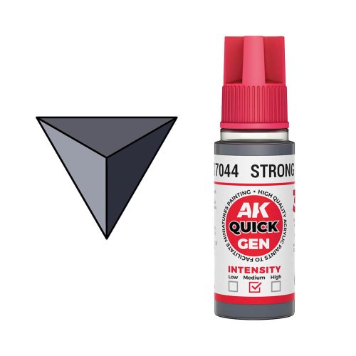 Go to product AK Interactive 17044 - Quick Gen paint Strong Grey 18 ml