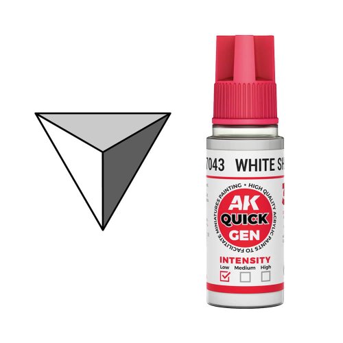 Go to product AK Interactive 17043 - Quick Gen paint White Shadow 18 ml