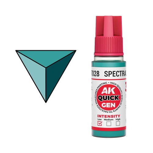 Go to product AK Interactive 17028 - Quick Gen paint Spectral Blue 18 ml