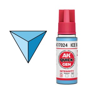 AK Interactive 17024 - Quick Gen paint Ice Blue 18 ml