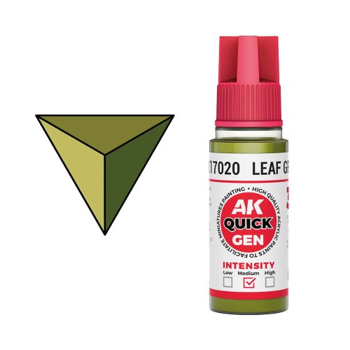 Go to product AK Interactive 17020 - Quick Gen paint Leaf Green 18 ml