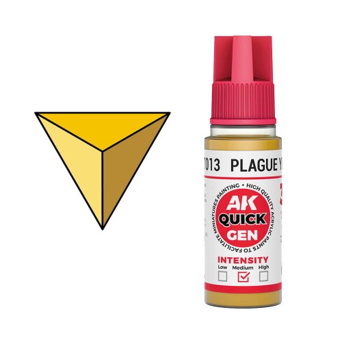 Go to product AK Interactive 17013 - Quick Gen paint Plague Yellow 18 ml
