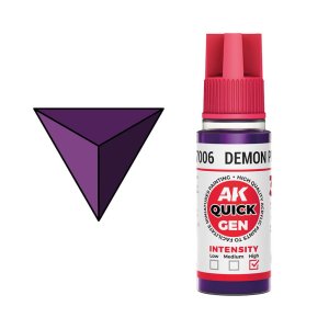 AK Interactive 17006 - Quick Gen paint Demon Purple 18 ml