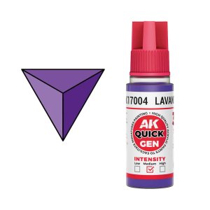 AK Interactive 17004 - Quick Gen paint Lavender 18 ml