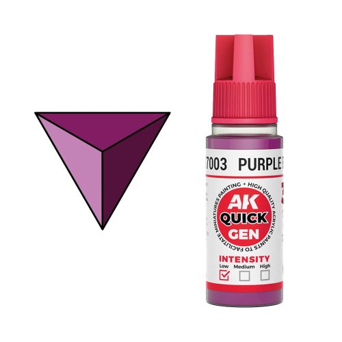 Go to product AK Interactive 17003 - Quick Gen paint Purple Flesh 18 ml