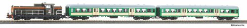Go to product Pre-order Piko 57034 H0 - Electric train with SP42 diesel locomotive and two PKP passenger cars, ep.V