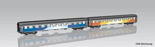 Go to product Pre-order Piko 28336 H0 - Set of 2 express passenger cars type 111Ah and 112Ag, PKP IC, ep.VI
