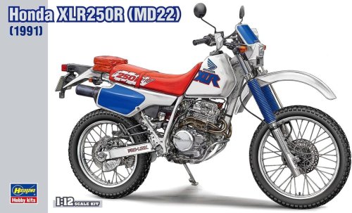Go to product Hasegawa 21518 BK18 - 1:12 Honda XLR250R MD22 1991