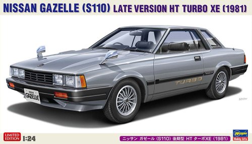 Go to product Hasegawa 20771 - 1:24 Nissan Gazelle S110 Late Version HT Trubo XE 1981