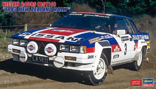 Go to product Hasegawa 20769 - 1:24 Nissan 240RS BS110 1983 New Zealand Rally
