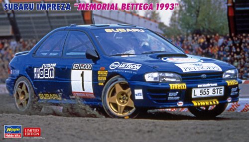 Go to product Hasegawa 20768 - 1:24 Subaru Impreza Memorial Bettega 1993