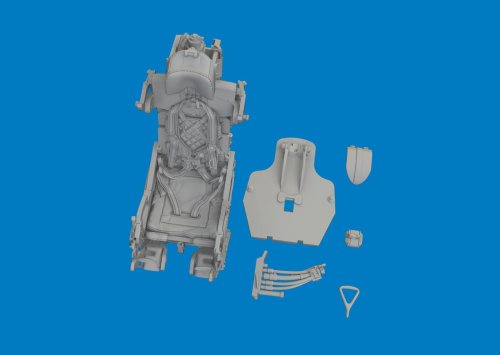 Go to product Eduard 6481160 - 1:48 MiG-21F ejection seat w/ integral seat belts Print 3D