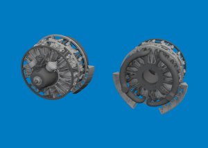 Eduard 6481013 - 1:48 B-26B/C engines Print 3D