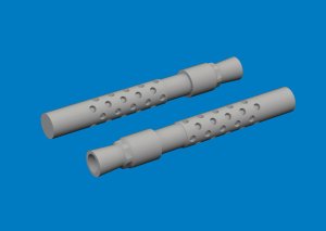 Eduard 632211 - 1:32 Bf 109K-4 gun barrels Print 3D