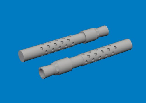 Go to product Eduard 632211 - 1:32 Bf 109K-4 gun barrels Print 3D