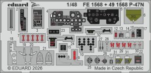 Eduard FE1568 - 1:48 P-47N