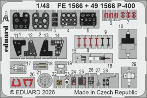 Eduard FE1566 - 1:48 P-400
