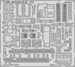 Eduard 73864 - 1:72 Mosquito B.35