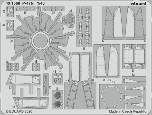 Go to product Eduard 491568 - 1:48 P-47N