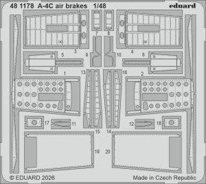Eduard 481178 - 1:48 A-4C air brakes