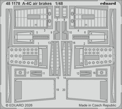 Go to product Eduard 481178 - 1:48 A-4C air brakes