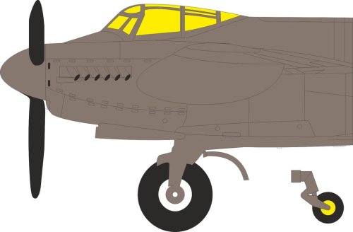 Go to product Eduard CX702 - 1:72 Mosquito B.35