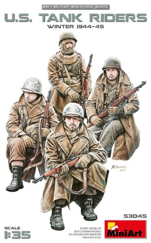 Go to product Miniart 53045 - 1:35 U.S. Tank Riders Winter 1944-45