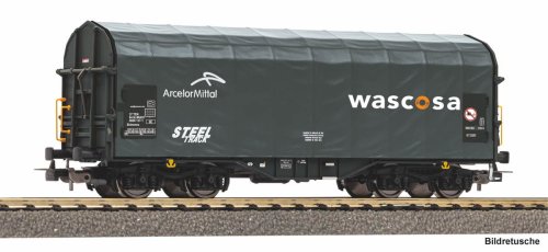 Go to product Piko 24640 H0 - Shimmns-Type Tarpaulin Freight Car, Wascosa, Era VI