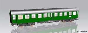 Piko 58863 H0 - B4yg 2nd class passenger coach DB, Era IV